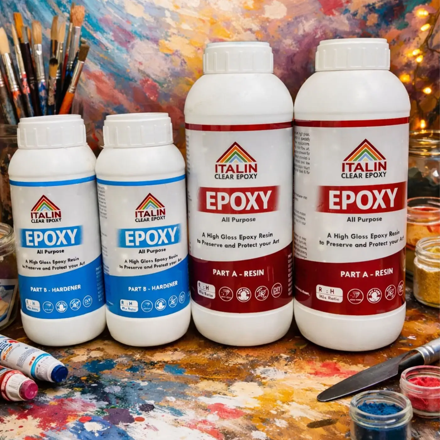 ART RESIN 2:1 RATIO