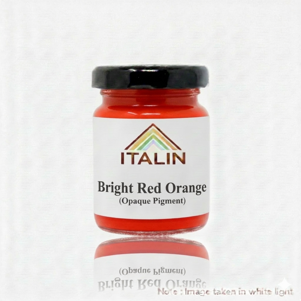 Bright Red Orange Opaque Pigment