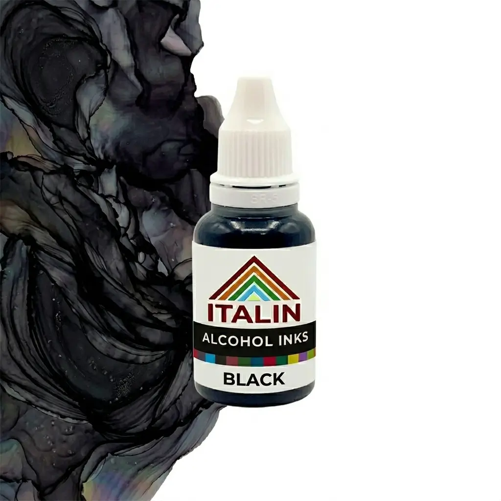 Alcoholic Inks Black