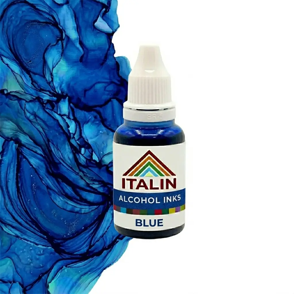Alcoholic Inks Blue