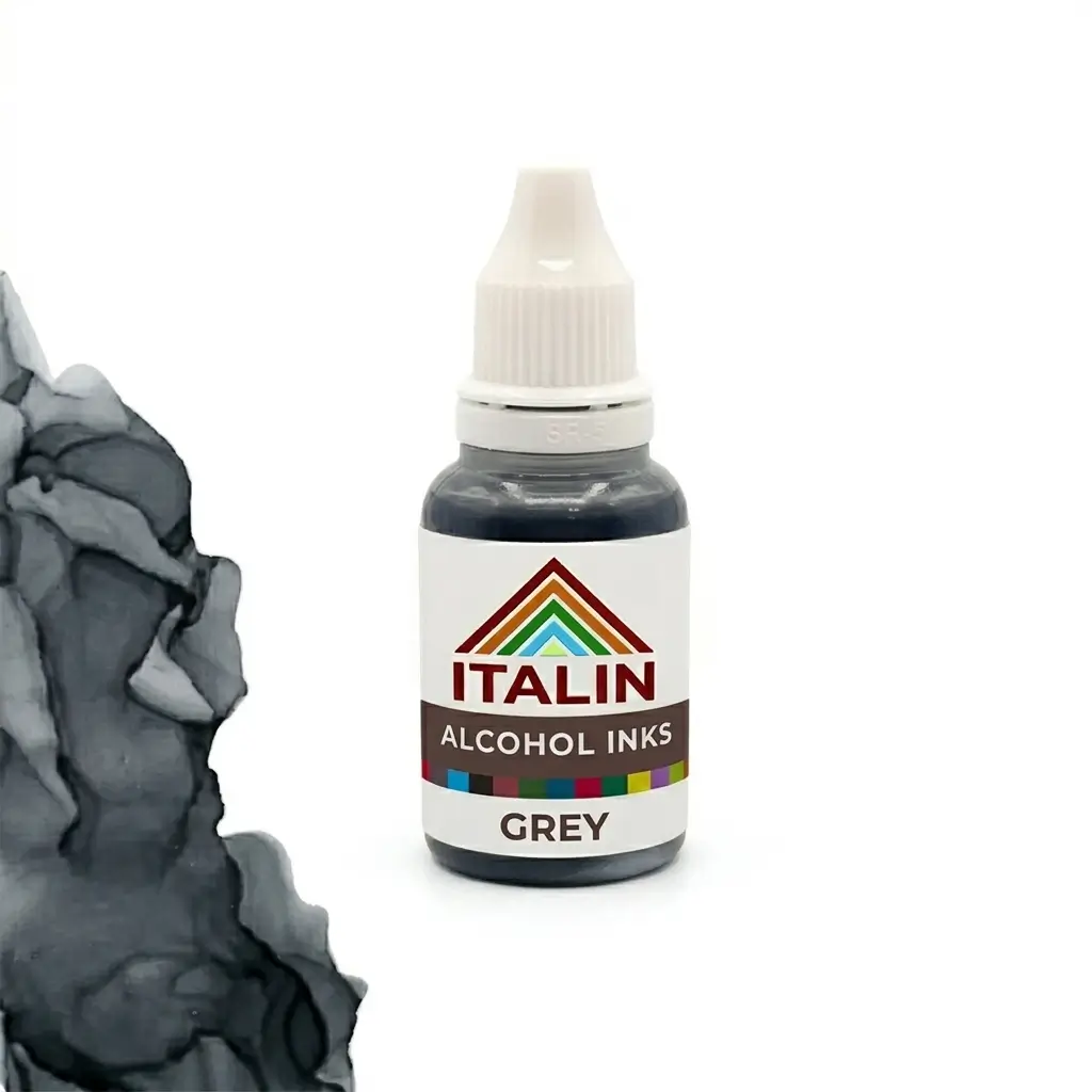 Alcoholic Inks Gray