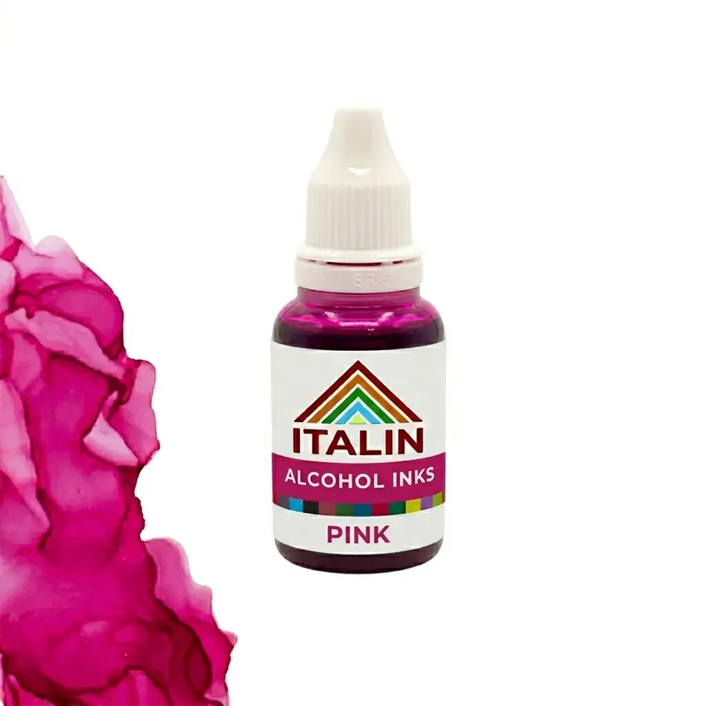 Alcoholic Inks Pink