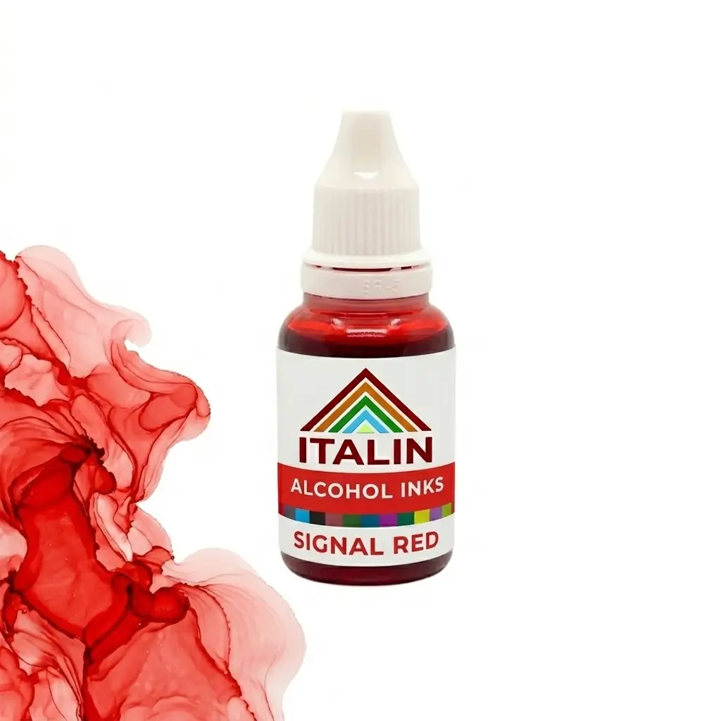 Alcoholic Inks Signal Red